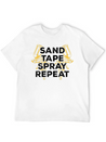 Sand Tape Spray Repeat Auto Body Painter Lightweight Cotton T-Shirt – Daily Comfort Graphic Shirt