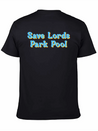 Save Lords Park Pool Lightweight Cotton T-Shirt – Daily Comfort Graphic Shirt