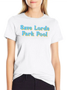Save Lords Park Pool Lightweight Cotton T-Shirt – Daily Comfort Graphic Shirt