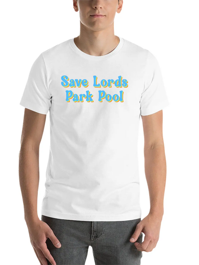 Save Lords Park Pool Lightweight Cotton T-Shirt – Daily Comfort Graphic Shirt