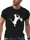 Saxophone - Cat Playing Saxophone Lightweight Cotton T-Shirt – Daily Comfort Graphic Shirt