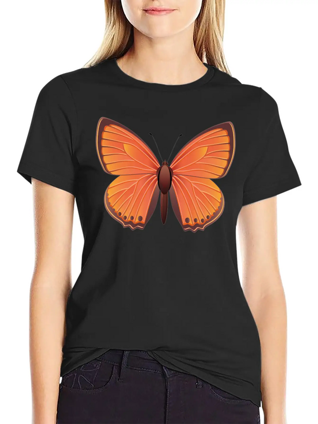 Scarce Copper Lightweight Cotton T-Shirt – Daily Comfort Graphic Shirt