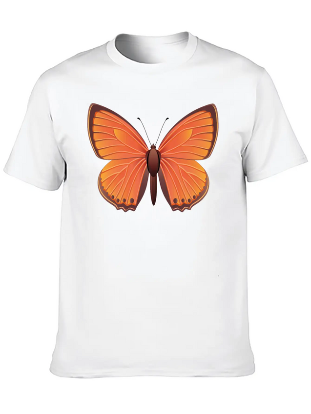 Scarce Copper Lightweight Cotton T-Shirt – Daily Comfort Graphic Shirt