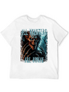 Scary Creepy Horror Undead Monster, Demon Or Ghoul Lightweight Cotton T-Shirt – Daily Comfort Graphic Shirt