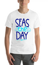 Seas The Day Lightweight Cotton T-Shirt – Daily Comfort Graphic Shirt