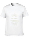 See You In Valhalla Lightweight Cotton T-Shirt – Daily Comfort Graphic Shirt