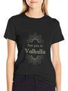 See You In Valhalla Lightweight Cotton T-Shirt – Daily Comfort Graphic Shirt