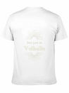 See You In Valhalla Lightweight Cotton T-Shirt – Daily Comfort Graphic Shirt