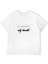 Self Improvement Over Self Doubt Lightweight Cotton T-Shirt – Daily Comfort Graphic Shirt