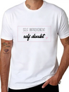 Self Improvement Over Self Doubt Lightweight Cotton T-Shirt – Daily Comfort Graphic Shirt
