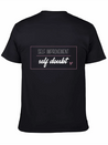 Self Improvement Over Self Doubt Lightweight Cotton T-Shirt – Daily Comfort Graphic Shirt