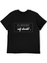 Self Improvement Over Self Doubt Lightweight Cotton T-Shirt – Daily Comfort Graphic Shirt