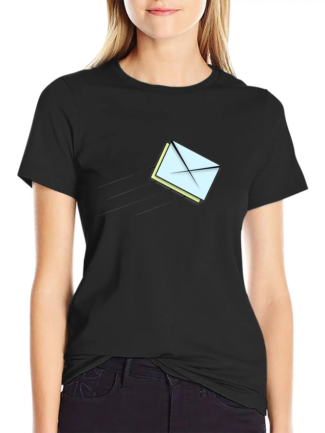Sent Mail Lightweight Cotton T-Shirt – Daily Comfort Graphic Shirt