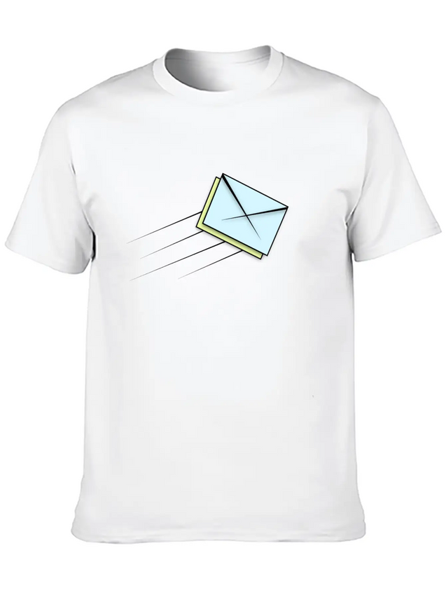 Sent Mail Lightweight Cotton T-Shirt – Daily Comfort Graphic Shirt