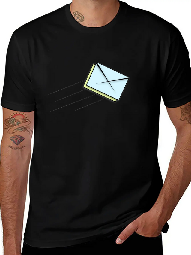 Sent Mail Lightweight Cotton T-Shirt – Daily Comfort Graphic Shirt