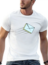 Sent Mail Lightweight Cotton T-Shirt – Daily Comfort Graphic Shirt