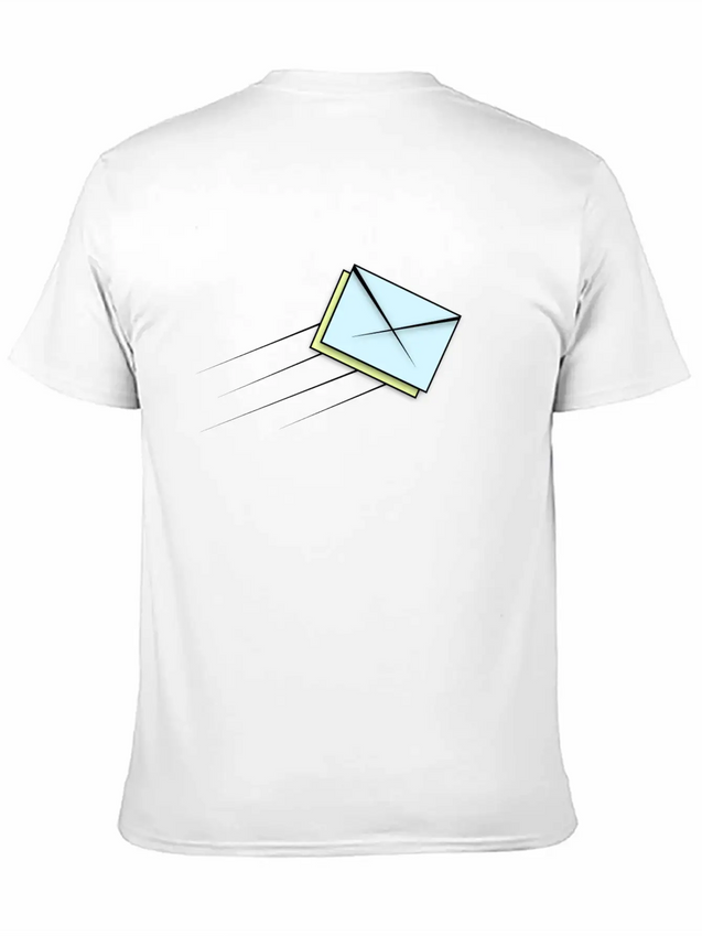 Sent Mail Lightweight Cotton T-Shirt – Daily Comfort Graphic Shirt