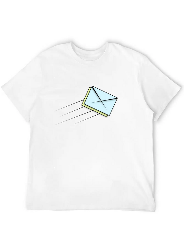 Sent Mail Lightweight Cotton T-Shirt – Daily Comfort Graphic Shirt