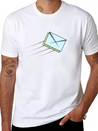 Sent Mail Lightweight Cotton T-Shirt – Daily Comfort Graphic Shirt
