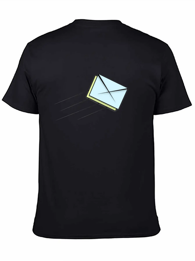 Sent Mail Lightweight Cotton T-Shirt – Daily Comfort Graphic Shirt