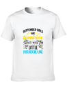 September Girls Sunshine Hurricane Gift Lightweight Cotton T-Shirt – Daily Comfort Graphic Shirt