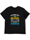 September Girls Sunshine Hurricane Gift Lightweight Cotton T-Shirt – Daily Comfort Graphic Shirt