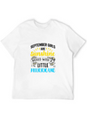 September Girls Sunshine Hurricane Gift Lightweight Cotton T-Shirt – Daily Comfort Graphic Shirt