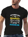 September Girls Sunshine Hurricane Gift Lightweight Cotton T-Shirt – Daily Comfort Graphic Shirt