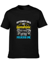 September Girls Sunshine Hurricane Gift Lightweight Cotton T-Shirt – Daily Comfort Graphic Shirt