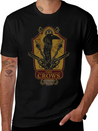 Shadow And Bone The Crows Badge Lightweight Cotton T-Shirt – Daily Comfort Graphic Shirt