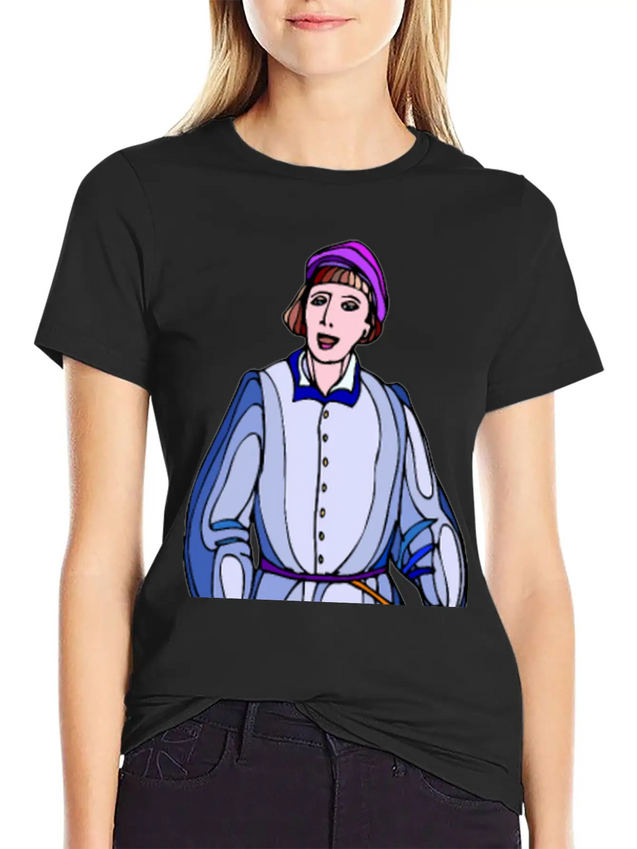 Shakespeare Characters Horatio (colour) Lightweight Cotton T-Shirt – Daily Comfort Graphic Shirt