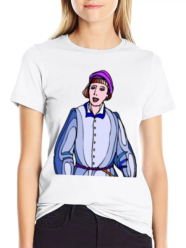 Shakespeare Characters Horatio (colour) Lightweight Cotton T-Shirt – Daily Comfort Graphic Shirt
