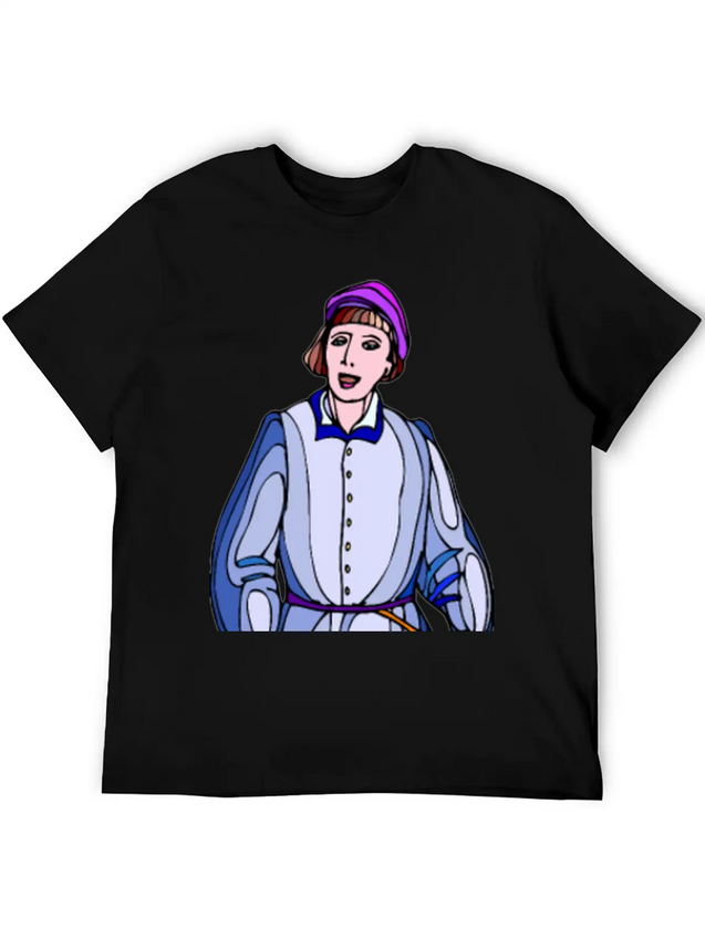 Shakespeare Characters Horatio (colour) Lightweight Cotton T-Shirt – Daily Comfort Graphic Shirt