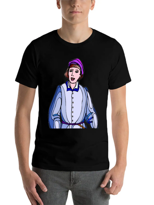 Shakespeare Characters Horatio (colour) Lightweight Cotton T-Shirt – Daily Comfort Graphic Shirt