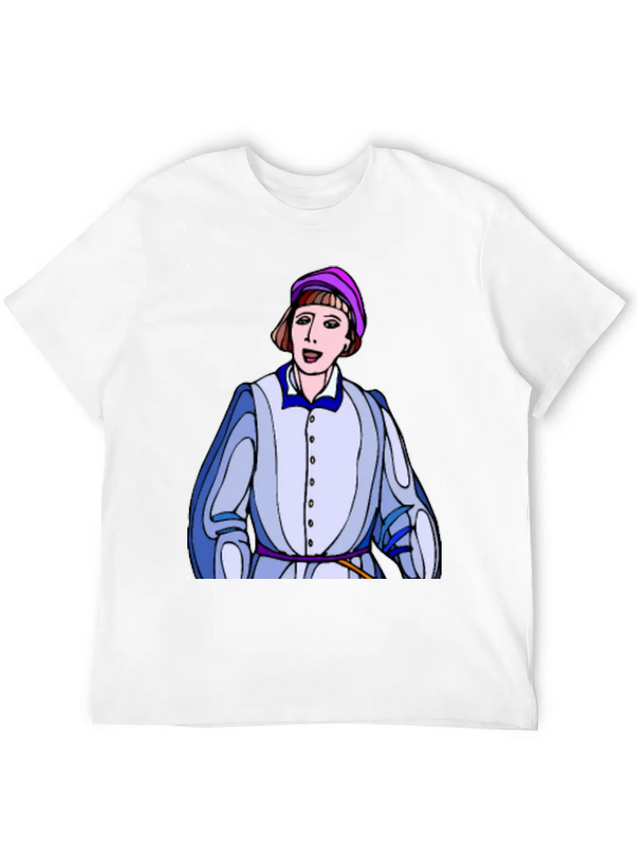 Shakespeare Characters Horatio (colour) Lightweight Cotton T-Shirt – Daily Comfort Graphic Shirt