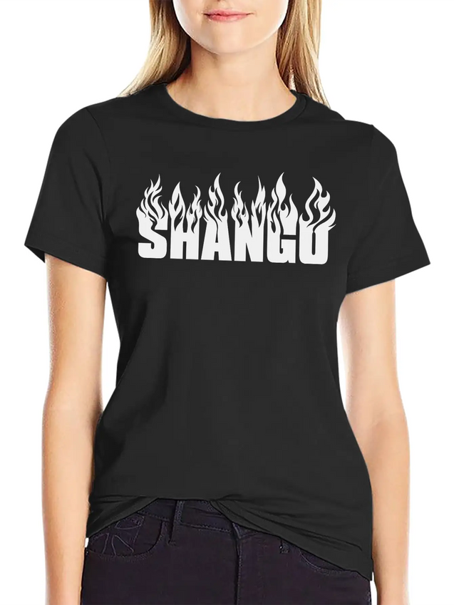 Shango Fuego W03 Lightweight Cotton T-Shirt – Daily Comfort Graphic Shirt