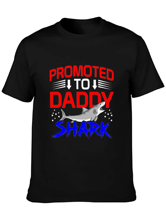 Shark Lightweight Cotton T-Shirt – Daily Comfort Graphic Shirt