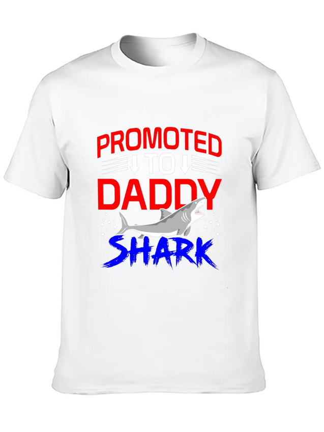 Shark Lightweight Cotton T-Shirt – Daily Comfort Graphic Shirt