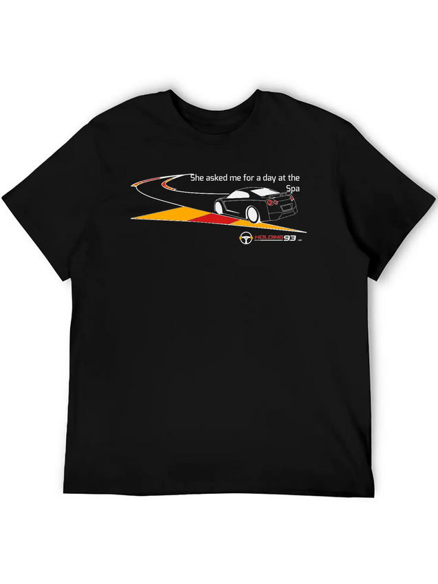 She Asked Me For A Day At The Spa Lightweight Cotton T-Shirt – Daily Comfort Graphic Shirt