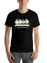 Sheep Chorus Line Lightweight Cotton T-Shirt – Daily Comfort Graphic Shirt
