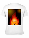 Shiba Inu Coin Crypto Currency With Fire Lightweight Cotton T-Shirt – Daily Comfort Graphic Shirt