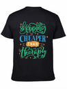 Shopping Is Cheaper Than Therapy Lightweight Cotton T-Shirt – Daily Comfort Graphic Shirt