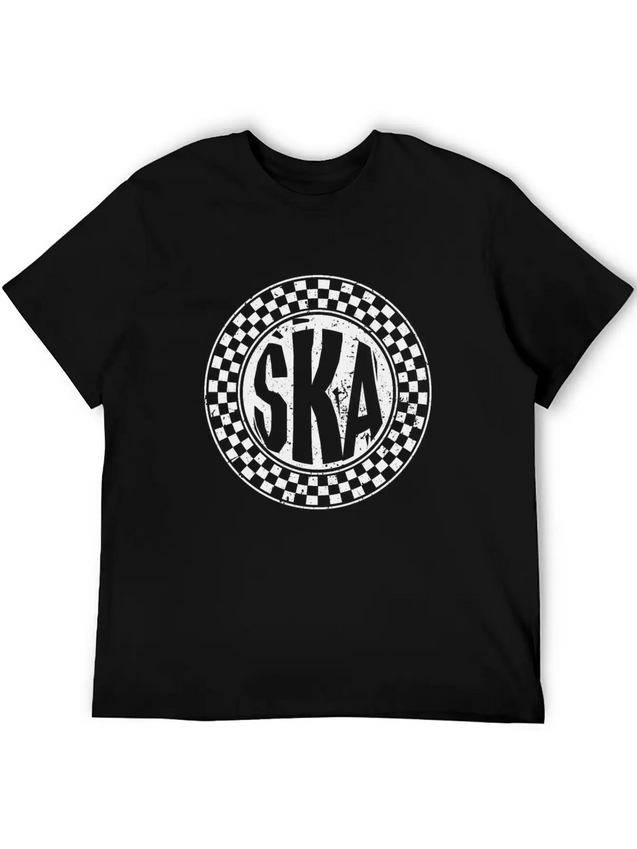 Ska Music Lightweight Cotton T-Shirt – Daily Comfort Graphic Shirt