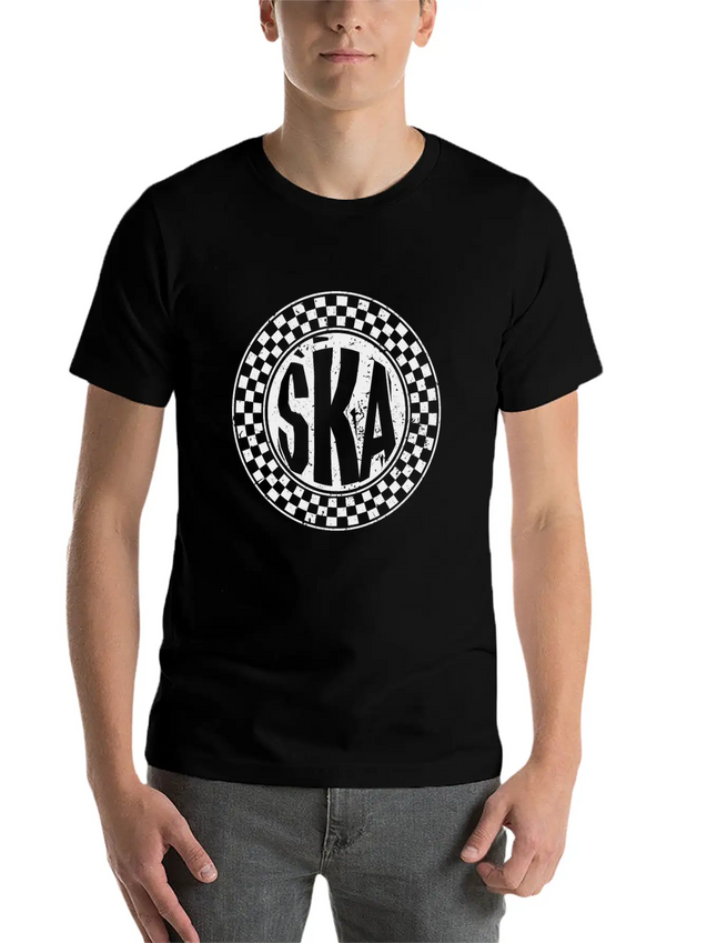 Ska Music Lightweight Cotton T-Shirt – Daily Comfort Graphic Shirt