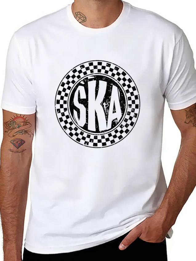 Ska Music Lightweight Cotton T-Shirt – Daily Comfort Graphic Shirt