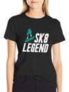 Skateboard Skateboarder Skateboarding Skater Lightweight Cotton T-Shirt – Daily Comfort Graphic Shirt
