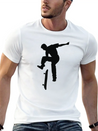 Skater Lightweight Cotton T-Shirt – Daily Comfort Graphic Shirt