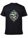 Skull And Snake Lightweight Cotton T-Shirt – Daily Comfort Graphic Shirt