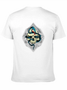 Skull And Snake Lightweight Cotton T-Shirt – Daily Comfort Graphic Shirt