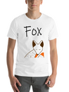 Sleeping Fox Lightweight Cotton T-Shirt – Daily Comfort Graphic Shirt
